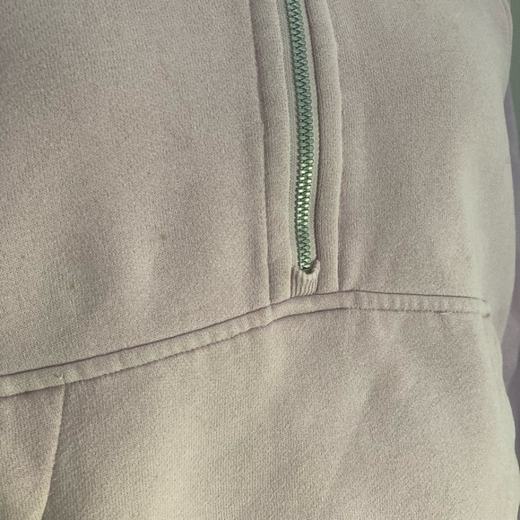 Lululemon Oversized Half Zip Scuba Hoodie Size ML in Pink - Picture 7 of 10